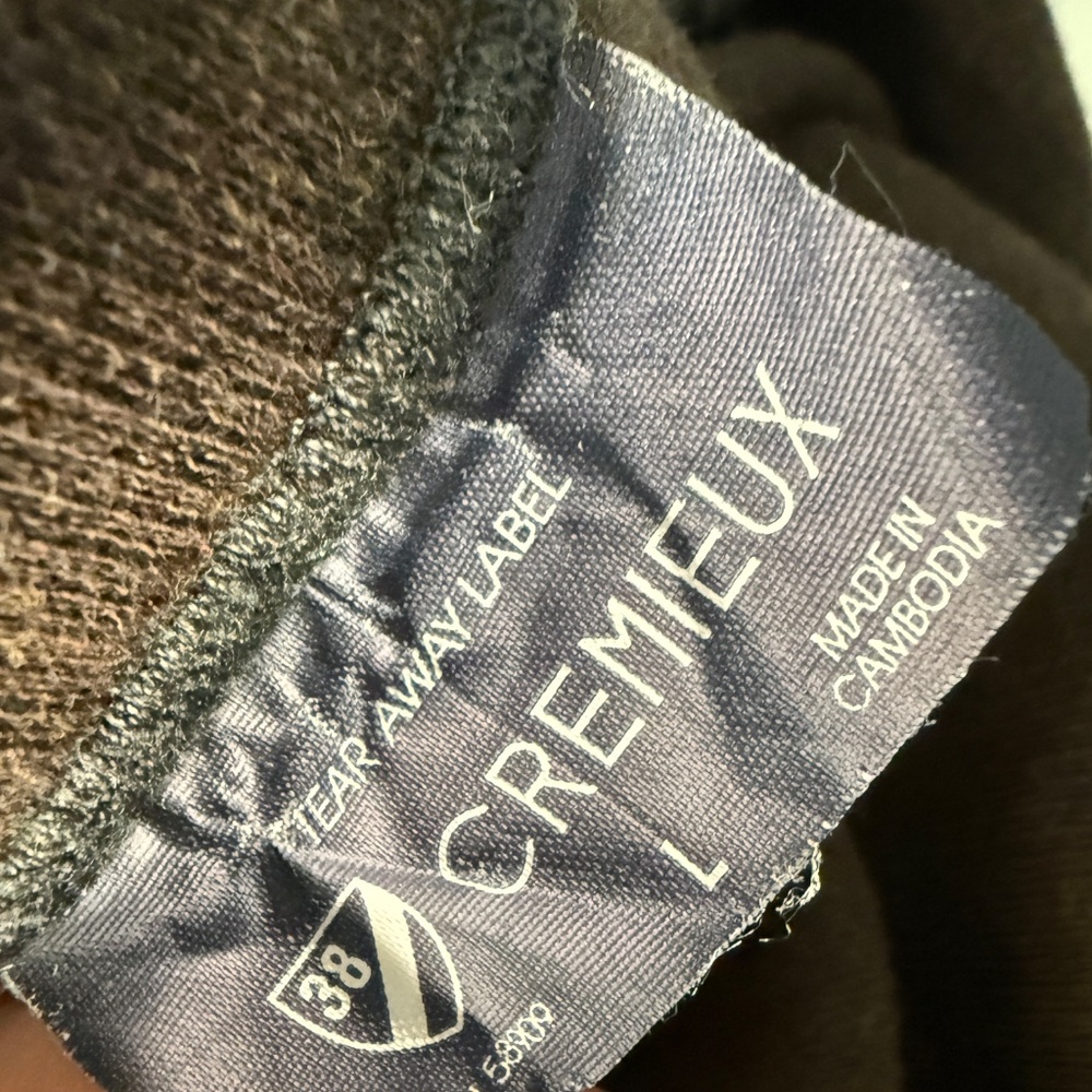 Cremieux Label Reversible Quarter-Zip Pullover - Picture 8 of 9